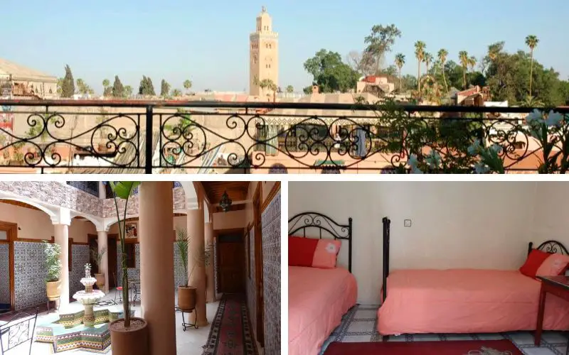 3 vues de l'hôtel pas cher Imouzzer à Marrakech