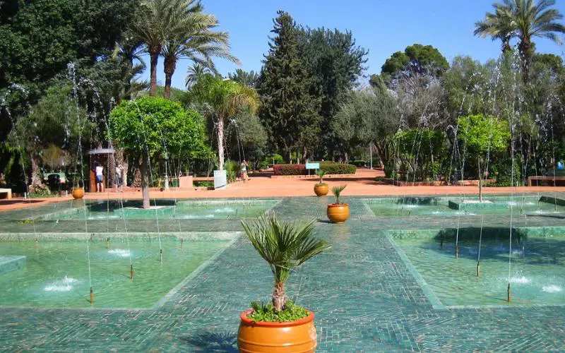 Le jardin Cyber Garden de Marrakech