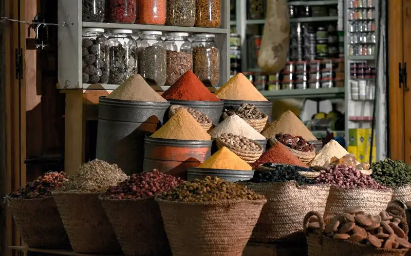 Souk aux épices El Attarine à Marrakech