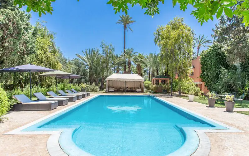 La piscine de la villa Ardeme à Marrakech