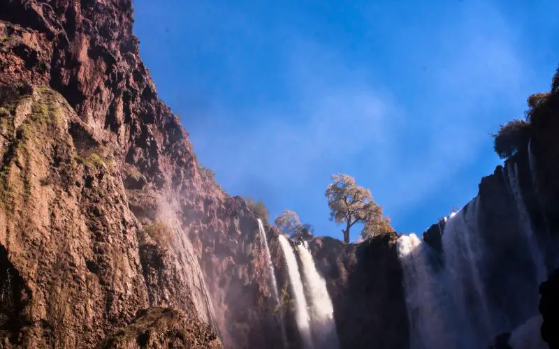 Les grandes cascades de la Vallée de l'Ourika de Marrakech