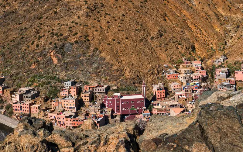 Un village Berbère au cœur de la Vallée de l'Ourika, près de Marrakech