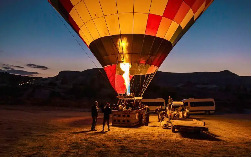 Le tarif d'un vol en montgolfière à Marrakech