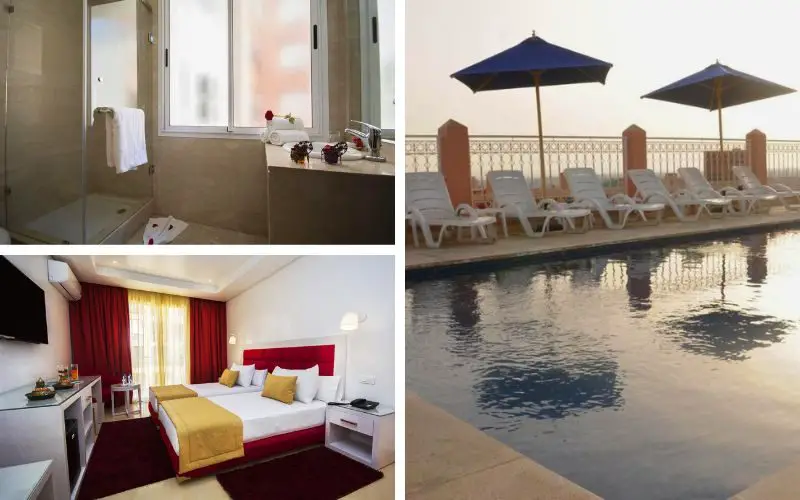 L'hôtel Racine avec piscine à Marrakech