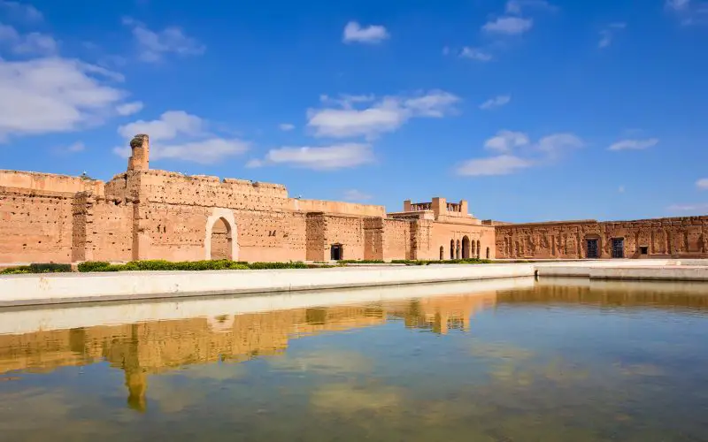 La piscine du Palais el Badi de Marrakech