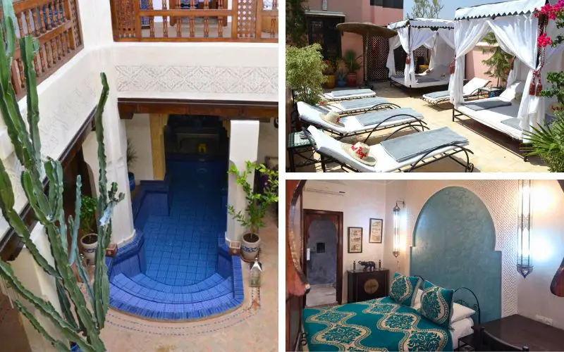 Le riad Bayti avec piscine à Marrakech